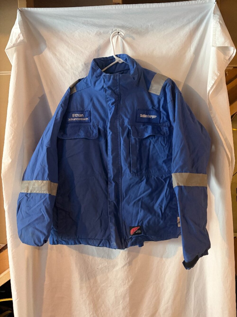 Red Wing FR Insulated Coat Mens XL Flame Resistant NFPA 2112 Schlumberger